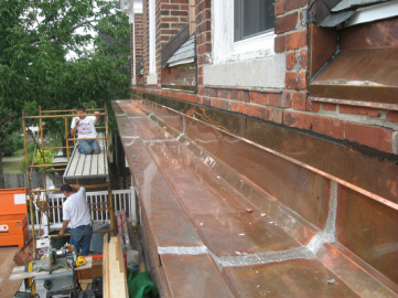 copper as a building material